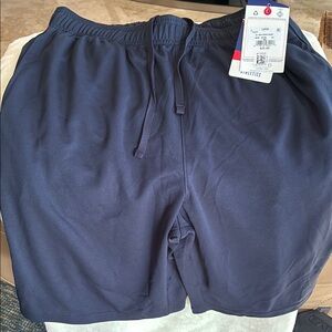Athletic Works Men's Navy Shorts